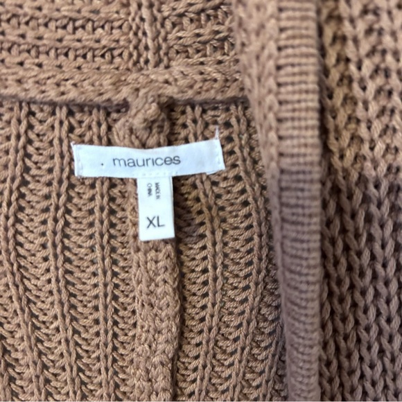 Maurice’s Long Knit Slouchy Cardigan XLarge - Picture 2 of 7